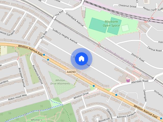 Apartment for rent in London Borough of Ealing, Cat Hill