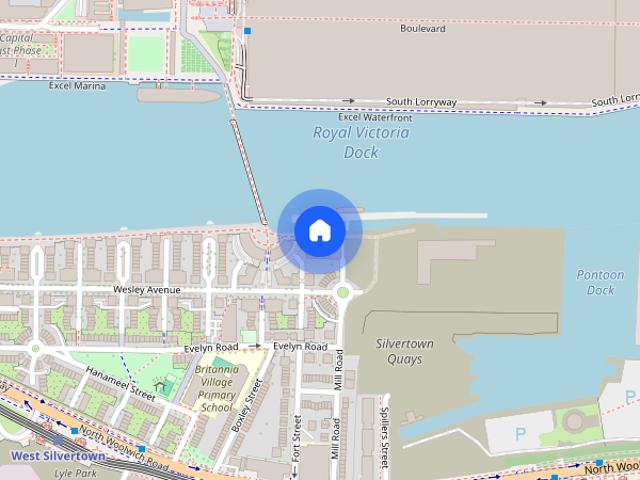 Apartment for rent in Silvertown, Greater London