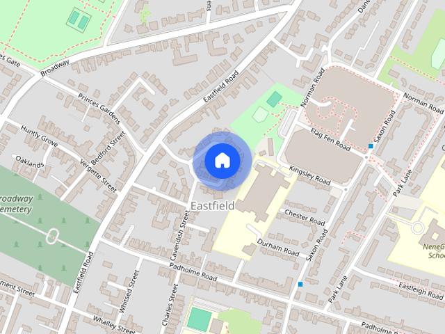 House for rent in Eastfield, Peterborough