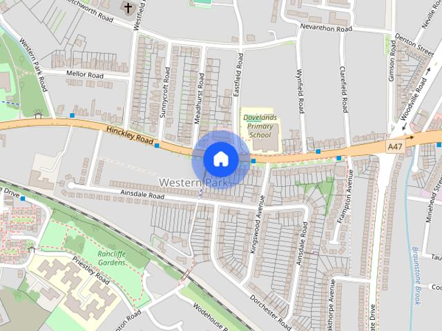 Room for rent in Western Park, Leicester
