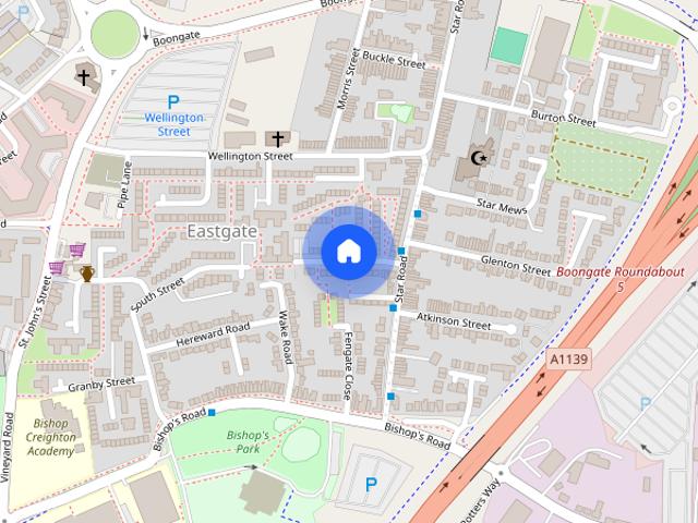 Apartment for rent in Eastgate, Peterborough