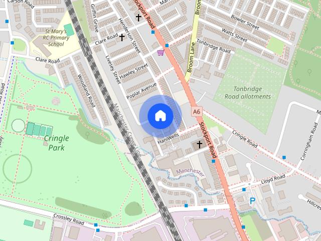 House for rent in Georgia, Greater Manchester