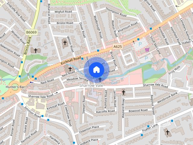 House for rent in Sharrow Vale, South Yorkshire