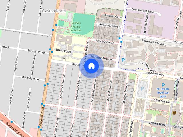 Townhouse for rent in Clayton, Melbourne
