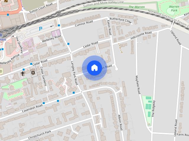 Apartment for rent in London Borough of Sutton, Greater London