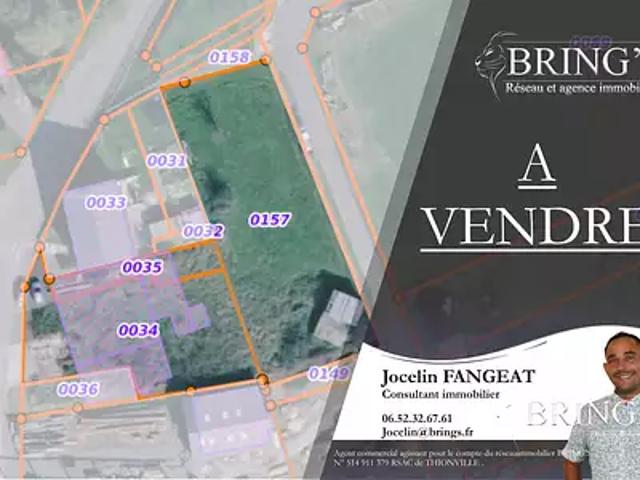 Terrain vente à Forbach-Boulay-Moselle, Ebersviller
