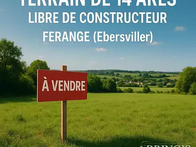 Terrain vente à Forbach-Boulay-Moselle, Ebersviller