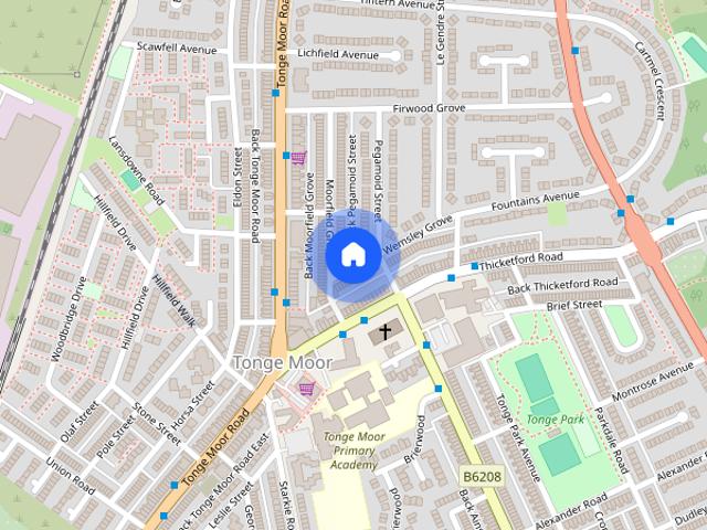 House for rent in Lee Bank, Greater Manchester
