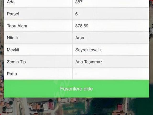Yeni, Germencik içerisinde satılık Arsa