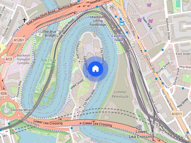 Apartment for rent in London City Island, Greater London