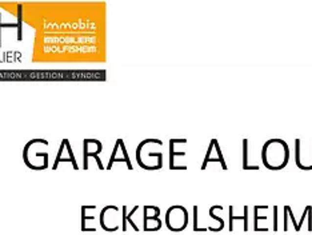 Garage location à Strasbourg, Eckbolsheim