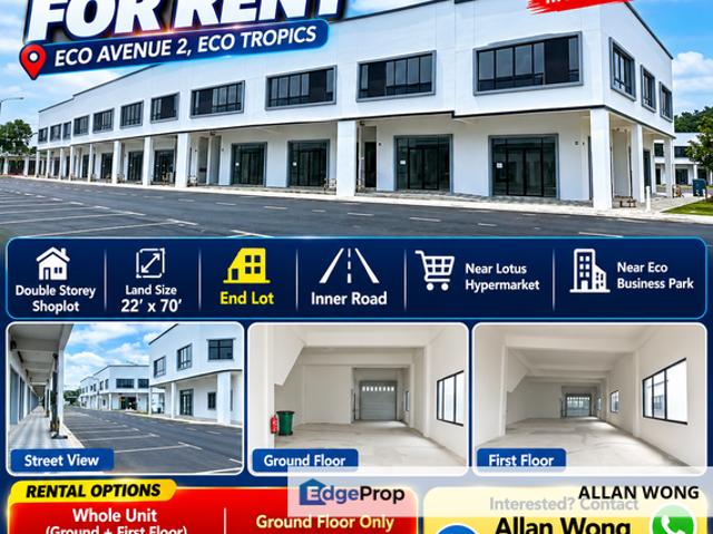 Shop for rent in Pasir Gudang, Johor Bahru