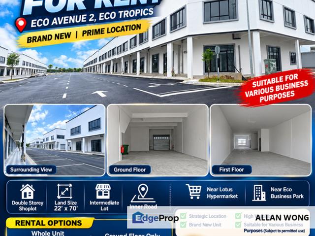 Shop for rent in Pasir Gudang, Johor Bahru