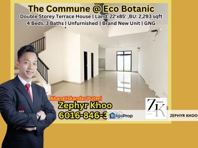 House for sale in Taman Eko Botani, Iskandar Puteri