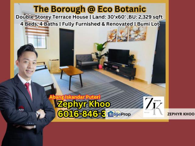 House for sale in Taman Eko Botani, Iskandar Puteri