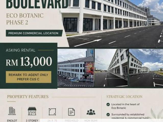 Shop for rent in Bukit Ledang, Johor
