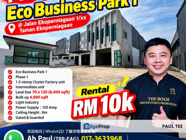 Warehouse for rent in Johor Bahru
