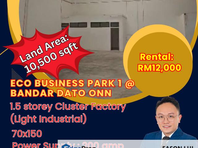 Warehouse for rent in Johore Bahru, Johor