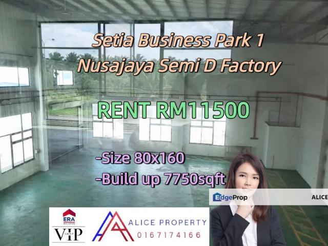 Warehouse for rent in Johore Bahru, Johor