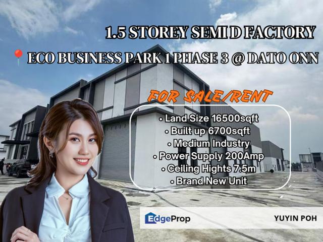 Warehouse for rent in Johore Bahru, Johor
