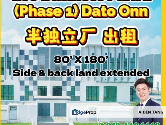 Warehouse for rent in Johore Bahru, Johor