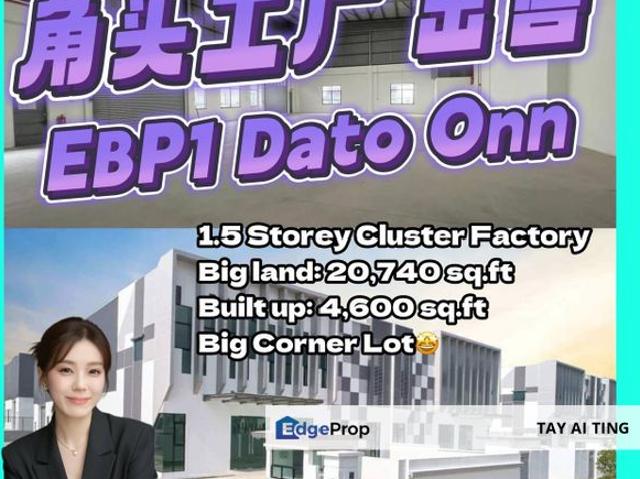 Warehouse for sale in Skudai, Johor Bahru