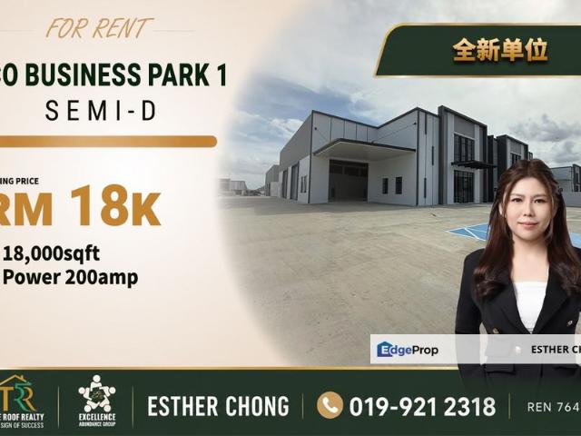 Warehouse for rent in Johore Bahru, Johor
