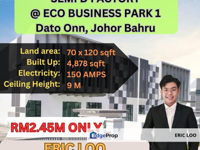 Warehouse for sale in Johore Bahru, Johor