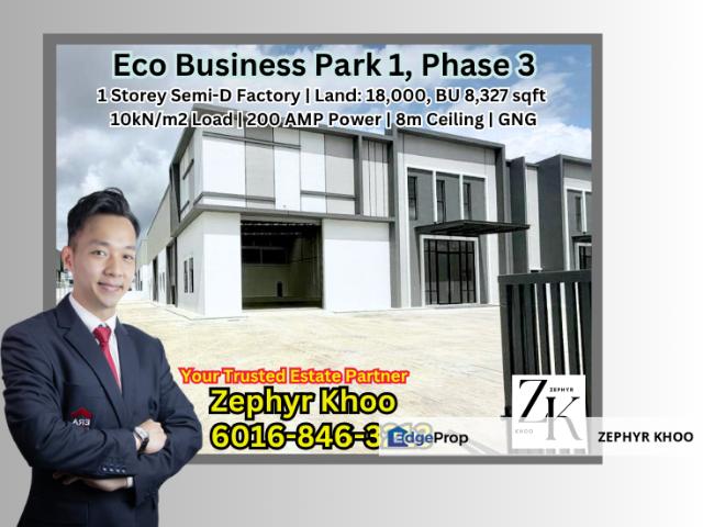 Warehouse for rent in Johore Bahru, Johor