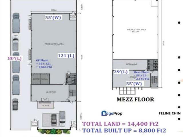 Warehouse for rent in Johore Bahru, Johor
