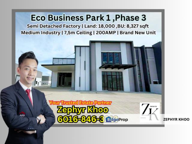 Warehouse for rent in Johore Bahru, Johor