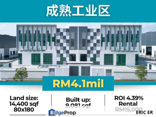 Warehouse for sale in Johore Bahru, Johor