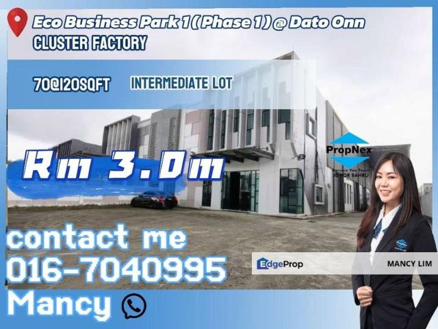 Warehouse for sale in Skudai, Johor Bahru