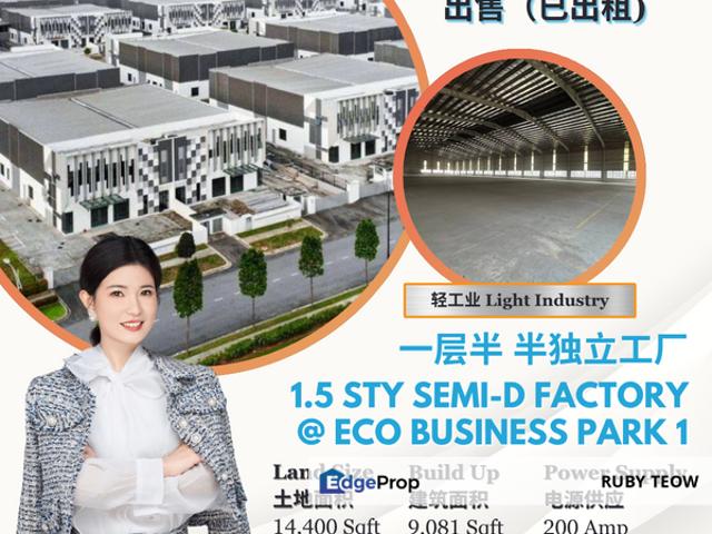 Warehouse for sale in Johore Bahru, Johor