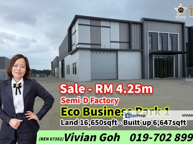 Warehouse for sale in Johore Bahru, Johor