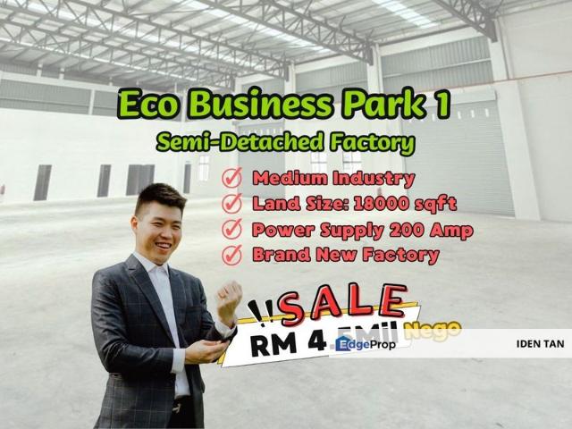 Warehouse for sale in Johore Bahru, Johor