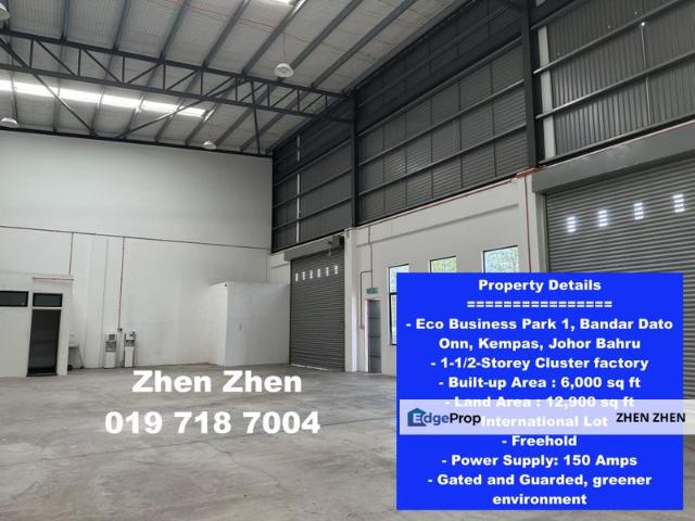 Warehouse for sale in Johore Bahru, Johor