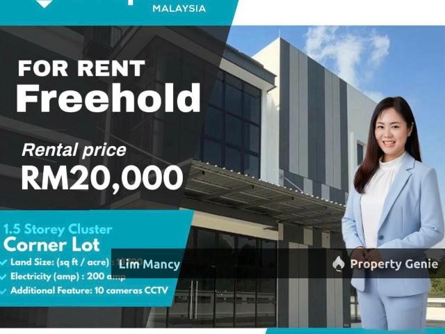 Warehouse for rent in Johor