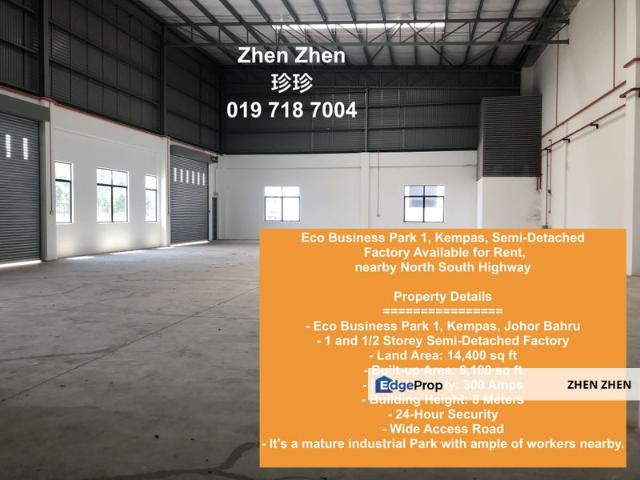 Warehouse for sale in Johore Bahru, Johor