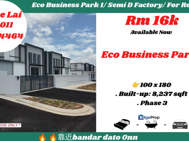 Warehouse for rent in Johore Bahru, Johor