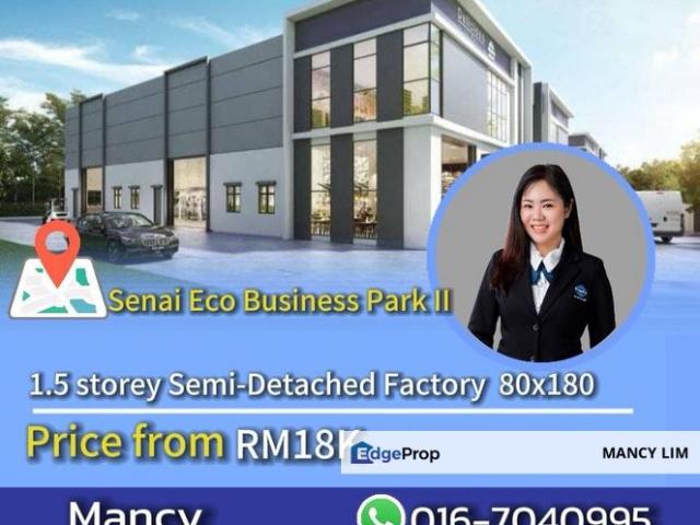 Warehouse for rent in Johor