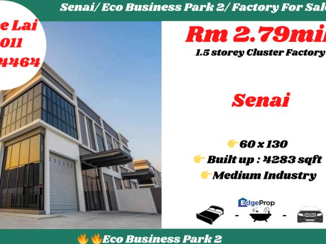 Warehouse for sale in Johor