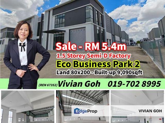 Warehouse for sale in Johor