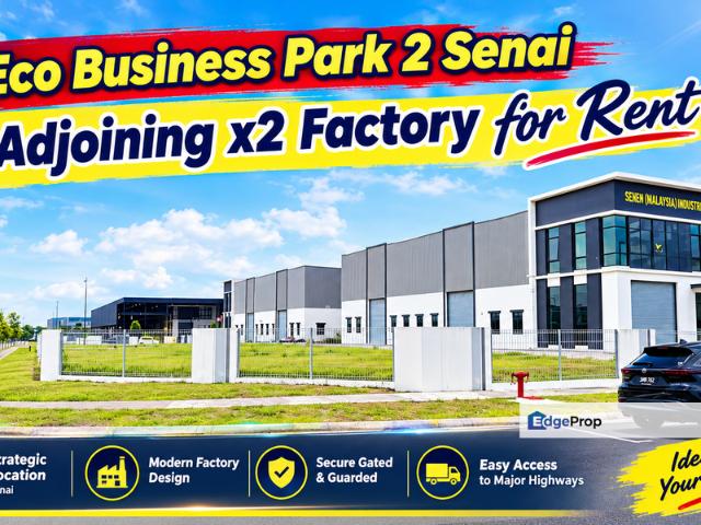 Warehouse for rent in Johor