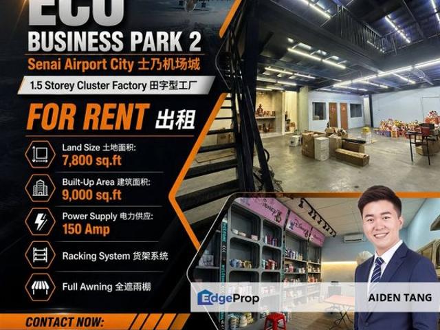 Warehouse for rent in Johore Bahru, Johor