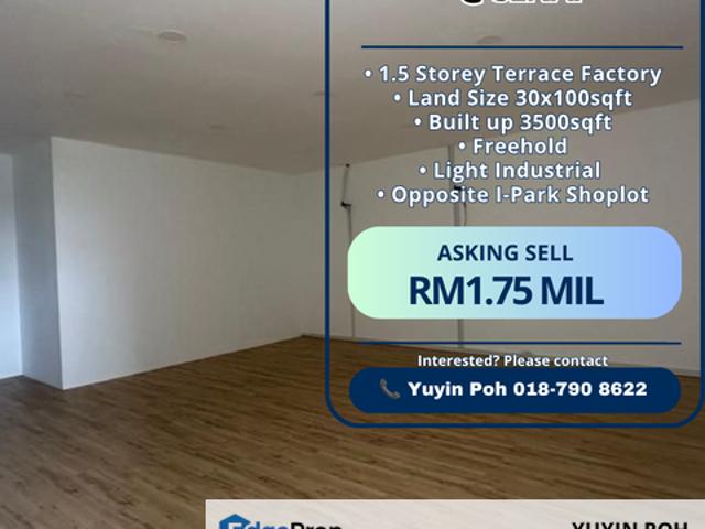 Warehouse for sale in Johor Bahru, Johor