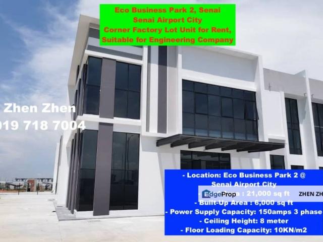 Warehouse for rent in Kulai, Johor