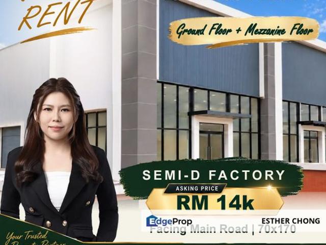 Warehouse for rent in Pasir Gudang, Johor Bahru
