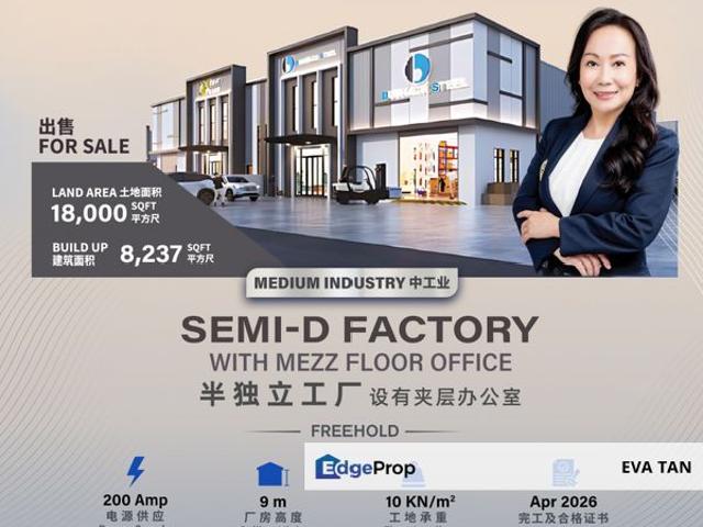 Warehouse for rent in Bukit Ledang, Johor