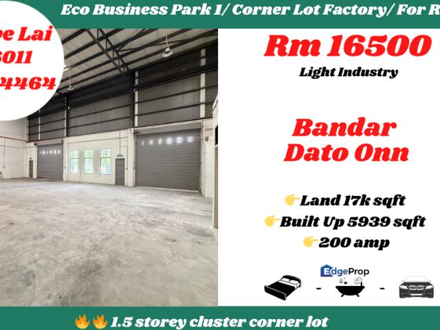 Warehouse for rent in Bukit Ledang, Johor
